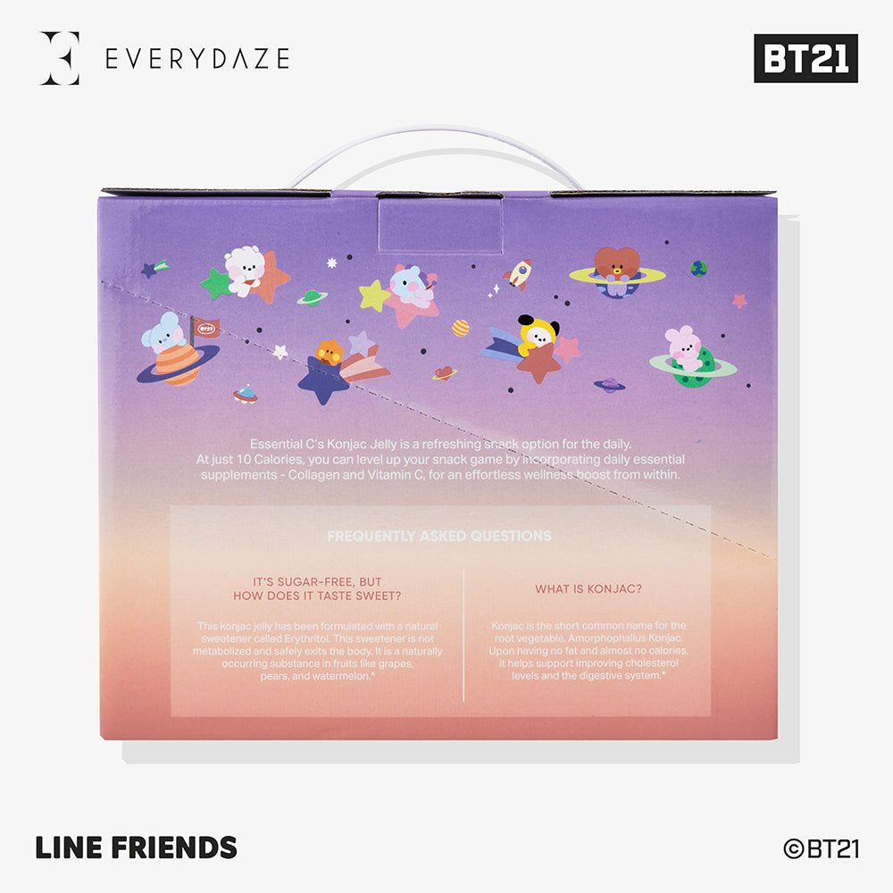 EVERYDAZE with BT21: Essential C's Konjac Jelly - Yogurt