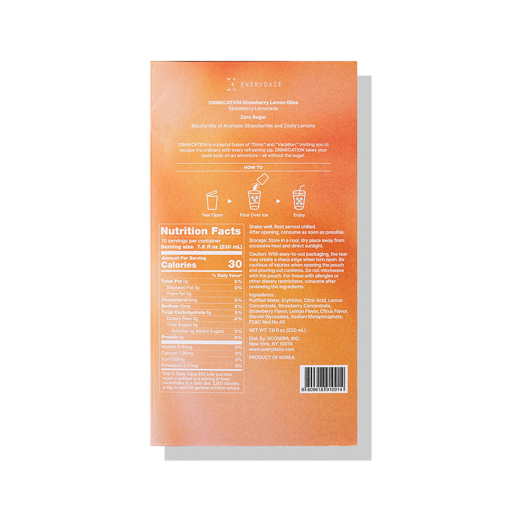 Drinkcation Strawberry Lemon Bliss