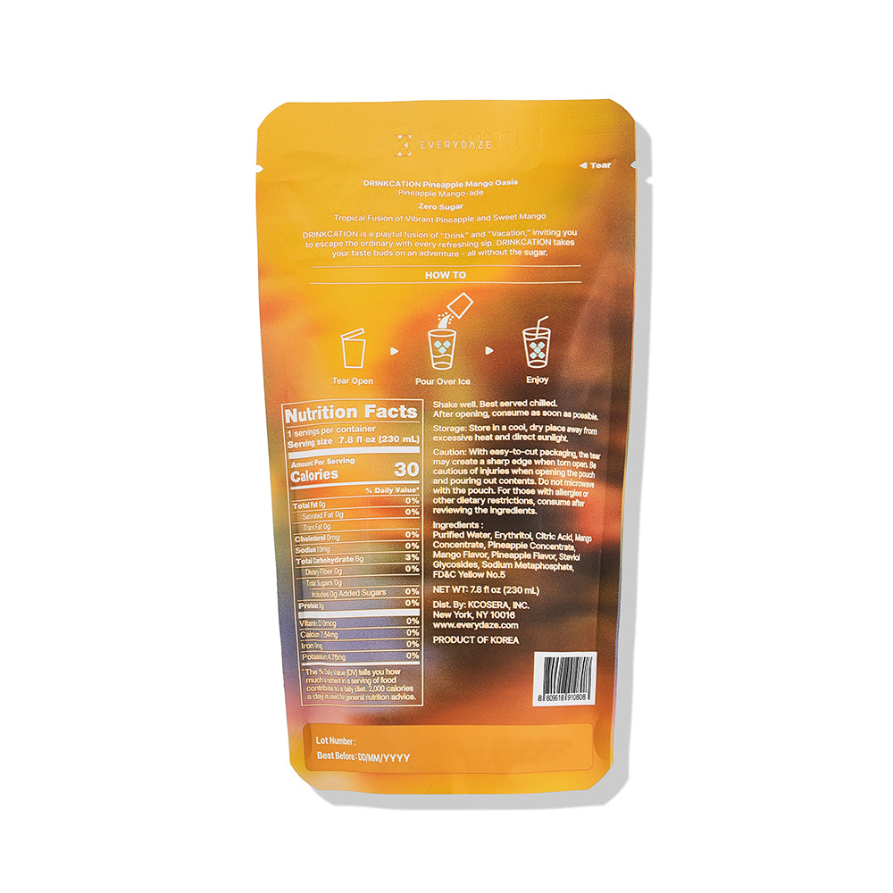 Drinkcation Pineapple Mango Oasis