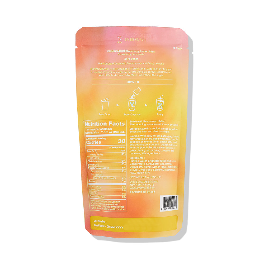 Drinkcation Strawberry Lemon Bliss