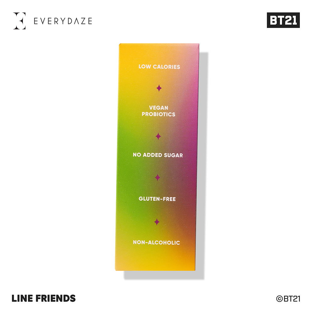 EVERYDAZE with BT21: RESET KOMBUCHA- Pineapple Passionfruit