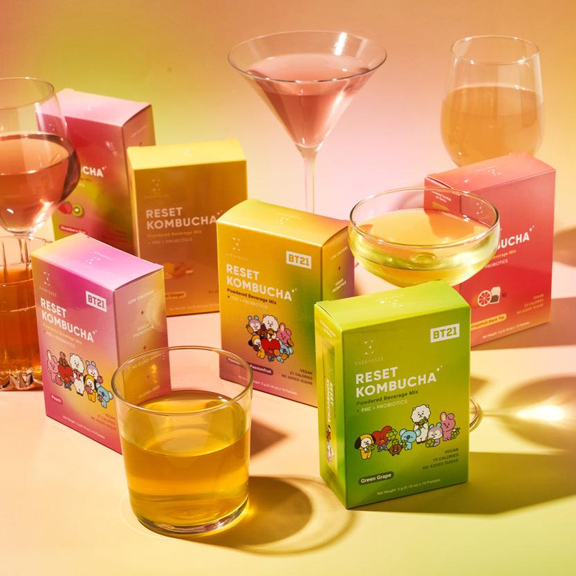 EVERYDAZE Reset Kombucha 6 Flavor Bundle