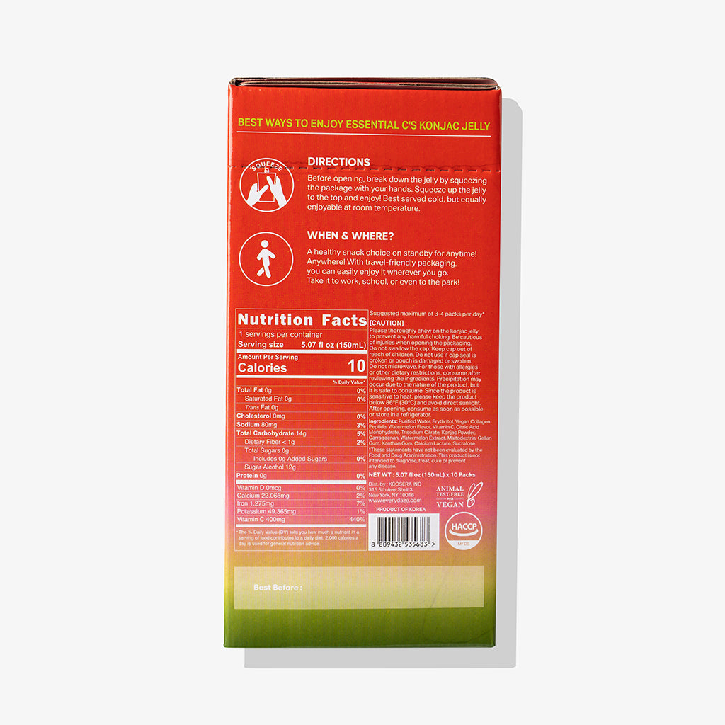 Essential C’s Konjac Jelly Watermelon