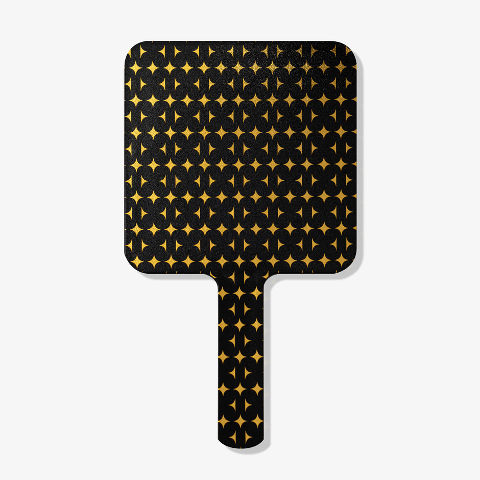 Gold Charcoal Hand Mirror