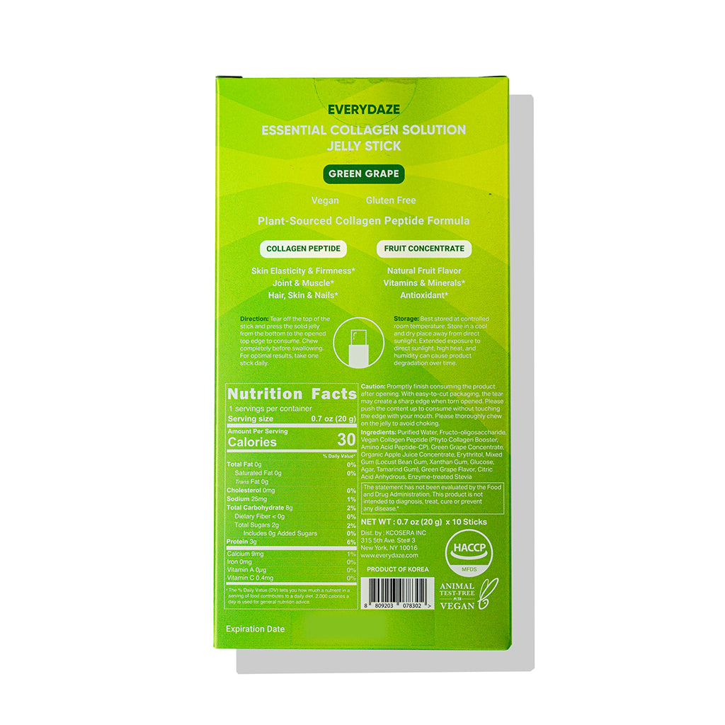 Essential Collagen Solution Jelly Stick - Green Grape