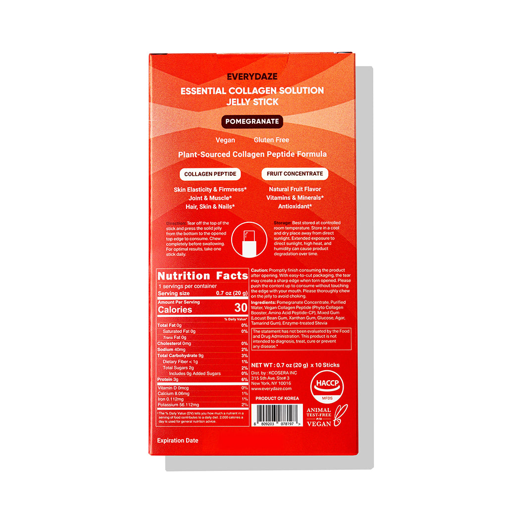 Essential Collagen Solution Jelly Stick - Pomegranate
