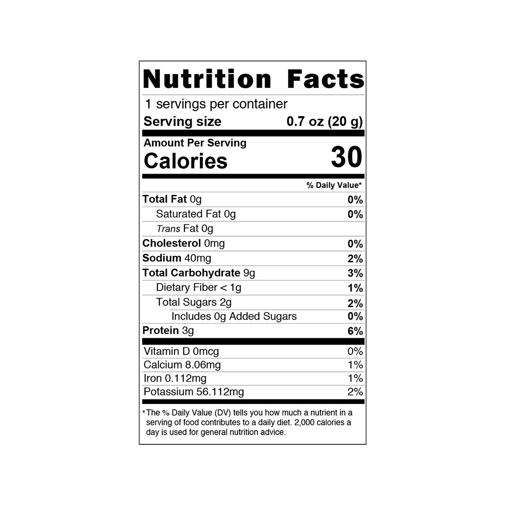 Nutrition Facts