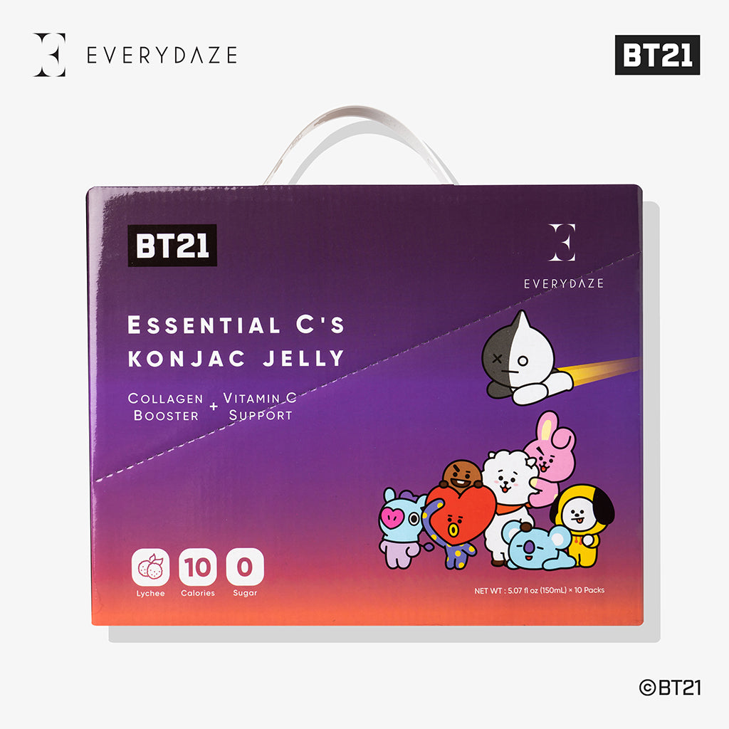 EVERYDAZE with BT21: Essential C’s Konjac Jelly – Lychee