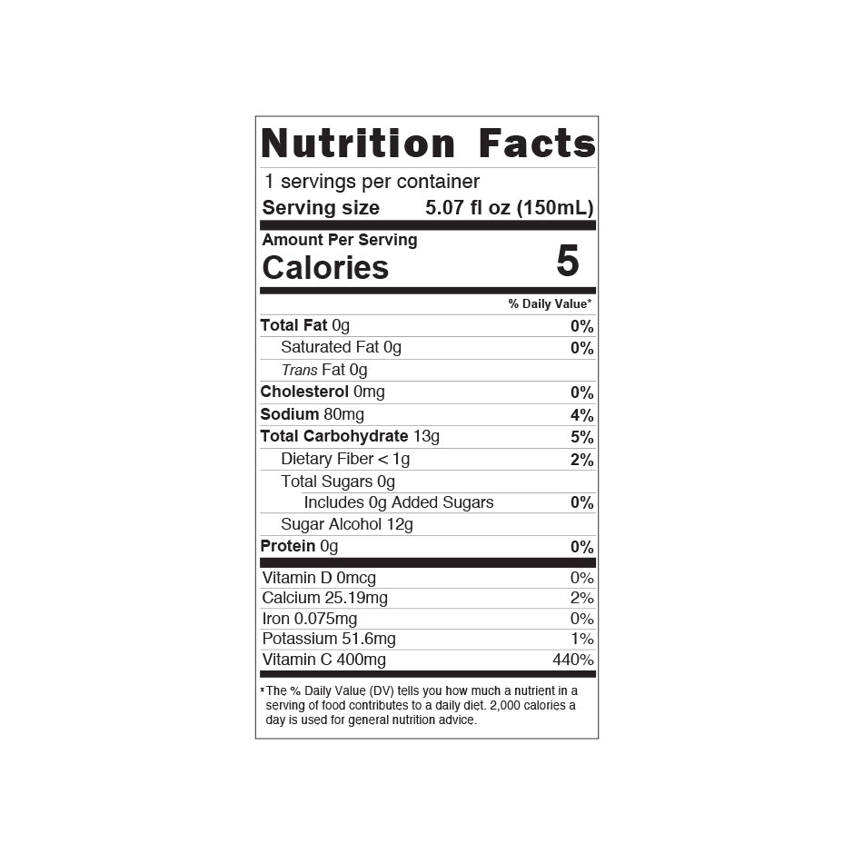Nutrition Facts